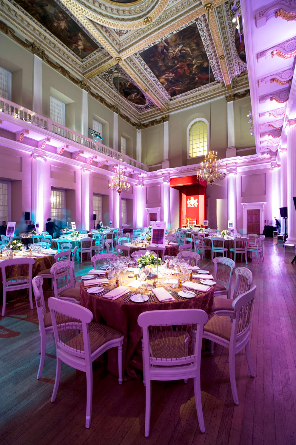 Photo of Scottish Exhibition and Conference Centre (SECC)'s annual Burns Night supper at the Banqueting House, London